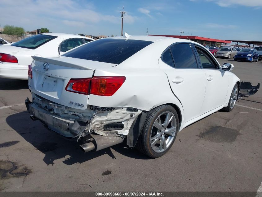 2010 Lexus Is 250 VIN: JTHBF5C24A5115222 Lot: 39593665