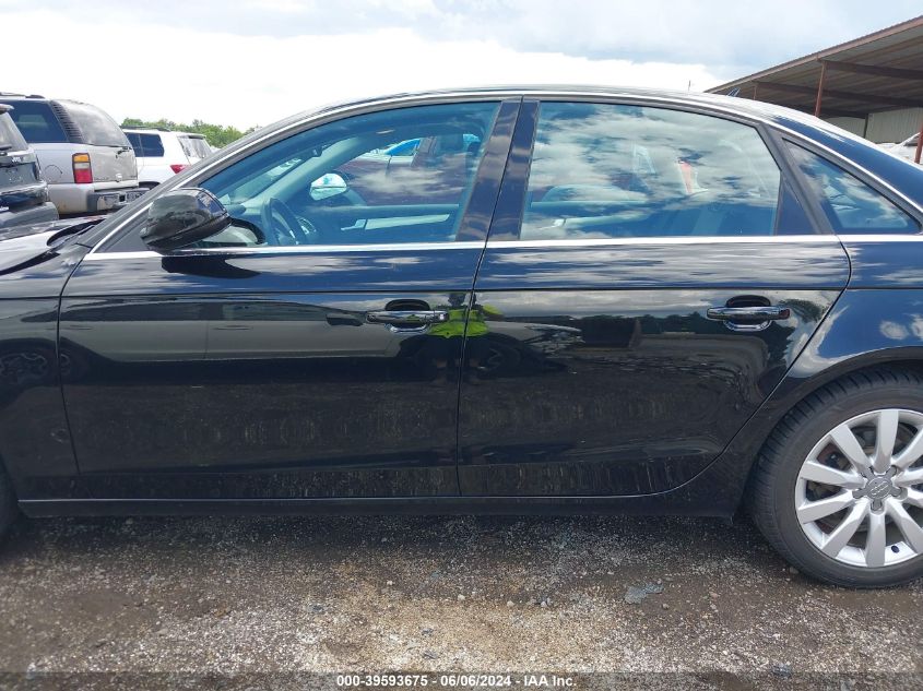 2011 Audi A4 2.0T Premium VIN: WAUFFAFL4BN009657 Lot: 39593675