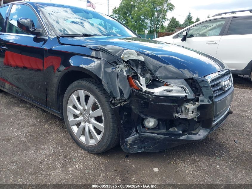 2011 Audi A4 2.0T Premium VIN: WAUFFAFL4BN009657 Lot: 39593675