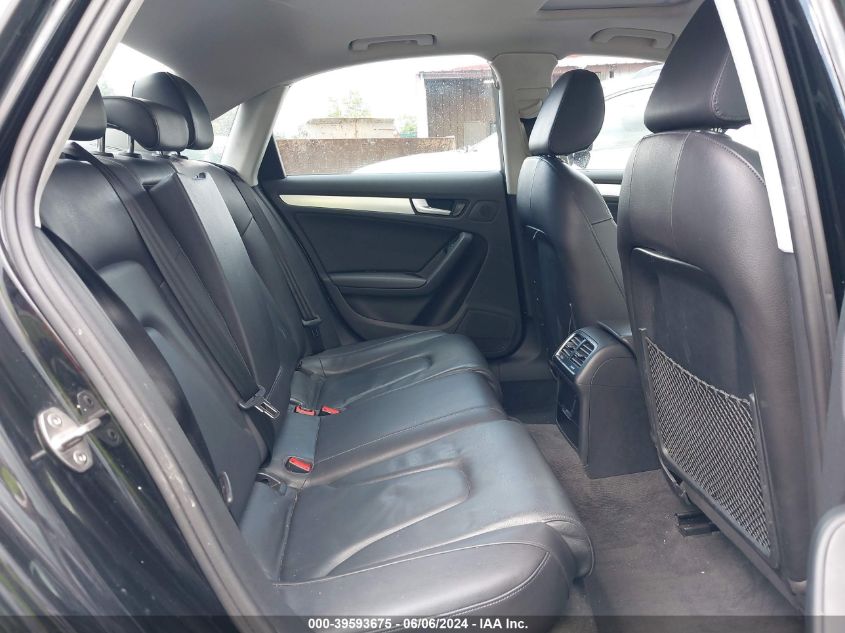 2011 Audi A4 2.0T Premium VIN: WAUFFAFL4BN009657 Lot: 39593675