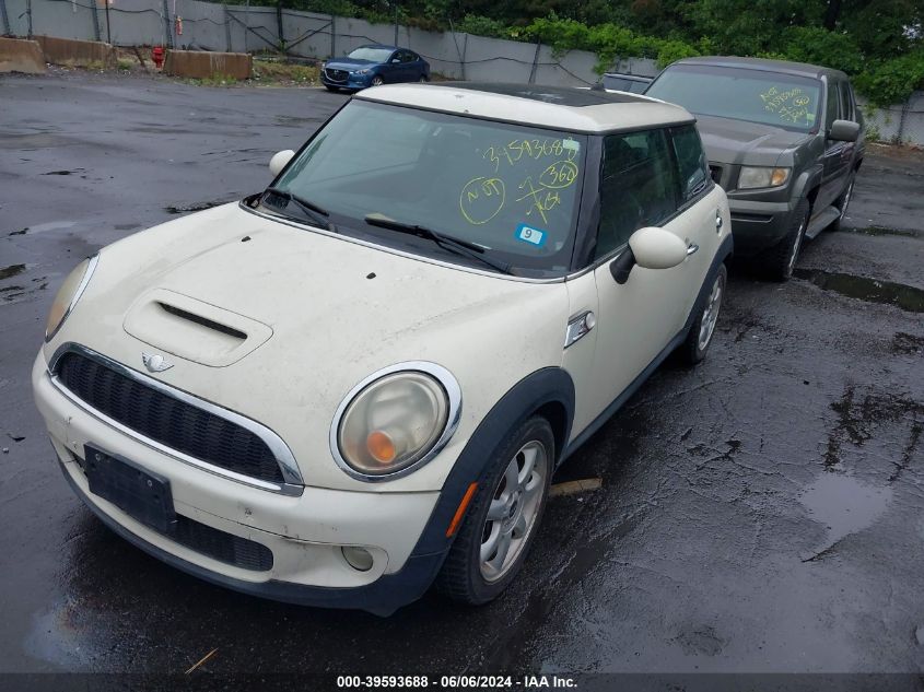 WMWMF73577TV30682 | 2007 MINI COOPER S