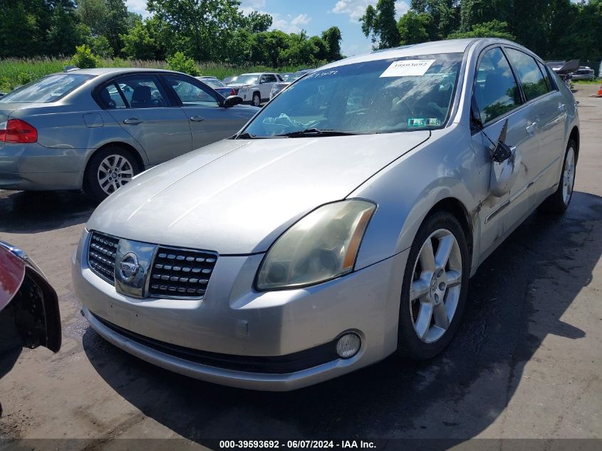 2004 Nissan Maxima 3.5 Se VIN: 1N4BA41E84C841193 Lot: 39593692