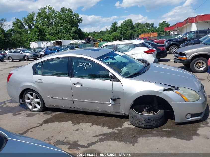 2004 Nissan Maxima 3.5 Se VIN: 1N4BA41E84C841193 Lot: 39593692