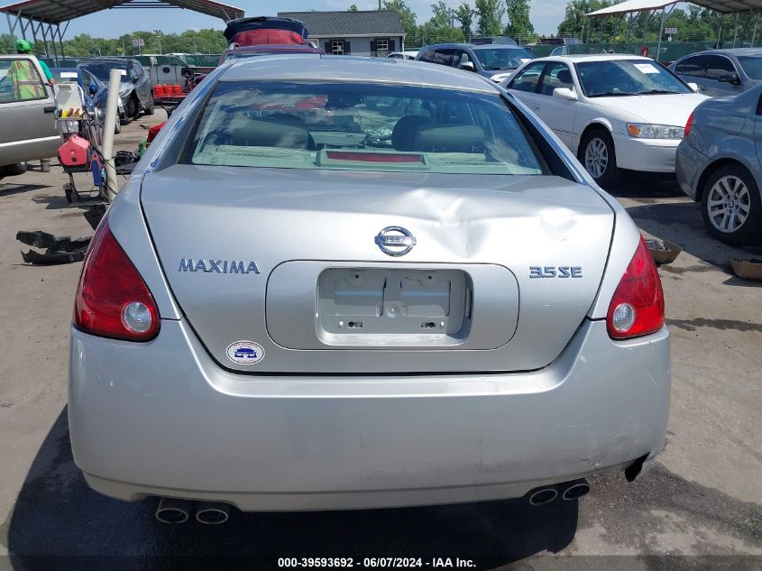 2004 Nissan Maxima 3.5 Se VIN: 1N4BA41E84C841193 Lot: 39593692