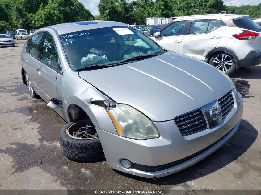 2004 Nissan Maxima 3.5 Se VIN: 1N4BA41E84C841193 Lot: 39593692