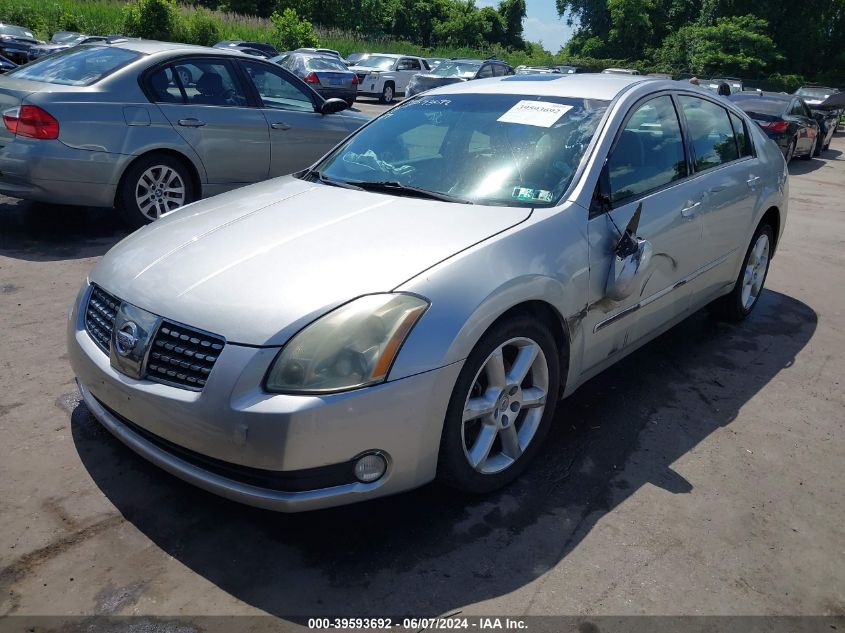 2004 Nissan Maxima 3.5 Se VIN: 1N4BA41E84C841193 Lot: 39593692