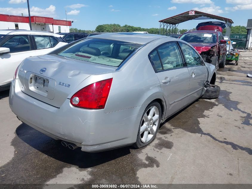 2004 Nissan Maxima 3.5 Se VIN: 1N4BA41E84C841193 Lot: 39593692