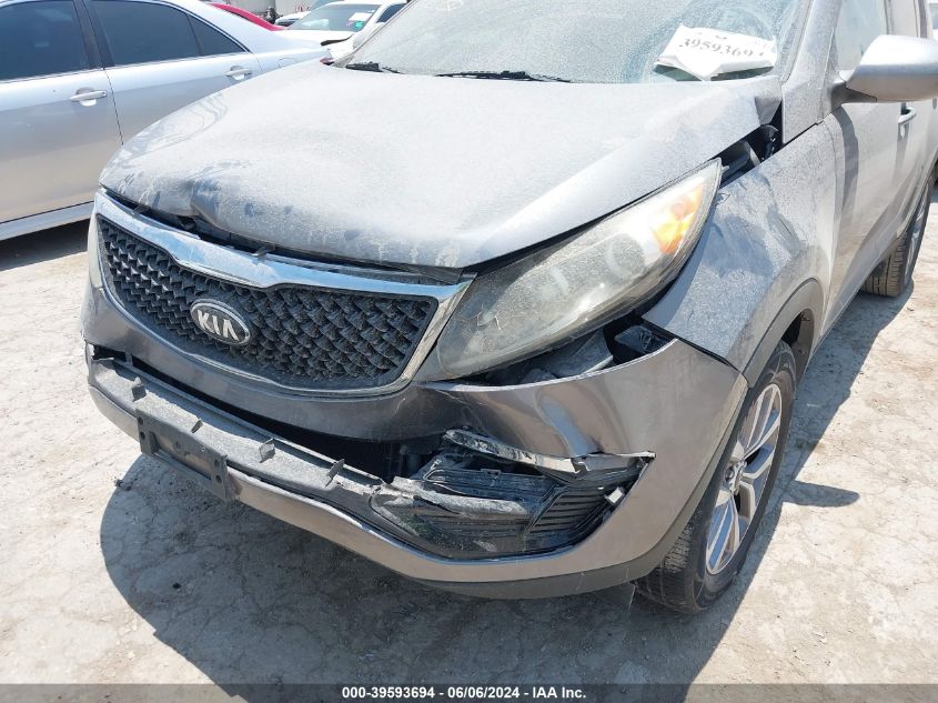 2016 Kia Sportage Lx VIN: KNDPB3AC3G7849284 Lot: 39593694