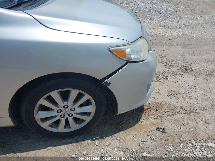 2010 Toyota Corolla Le VIN: 2T1BU4EE5AC280076 Lot: 39593695