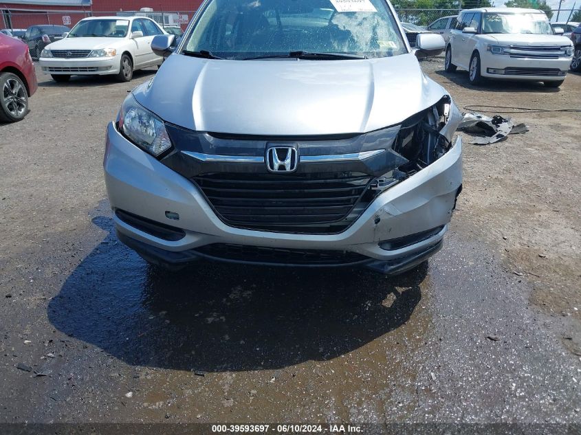 2018 Honda Hr-V Lx VIN: 3CZRU6H39JM712528 Lot: 39593697