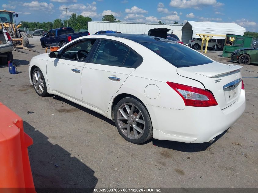 2010 Nissan Maxima 3.5 Sv VIN: 1N4AA5APXAC811272 Lot: 39593705