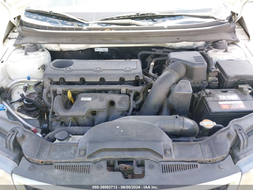 2011 Kia Forte Ex VIN: KNAFU4A26B5443147 Lot: 39593713