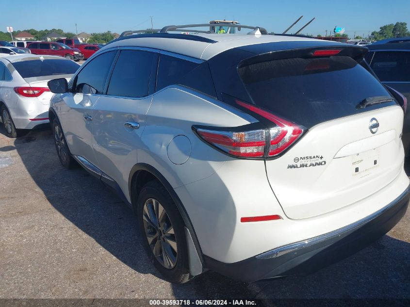 2015 Nissan Murano S/Sl/Sv/Platinum VIN: 5N1AZ2MG6FN248497 Lot: 39593718