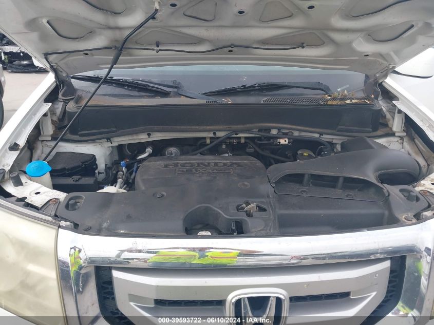 2011 Honda Pilot Ex-L VIN: 5FNYF3H59BB041007 Lot: 39593722