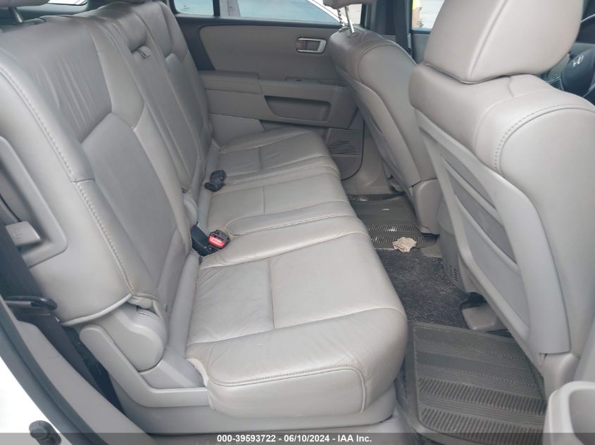 2011 Honda Pilot Ex-L VIN: 5FNYF3H59BB041007 Lot: 39593722