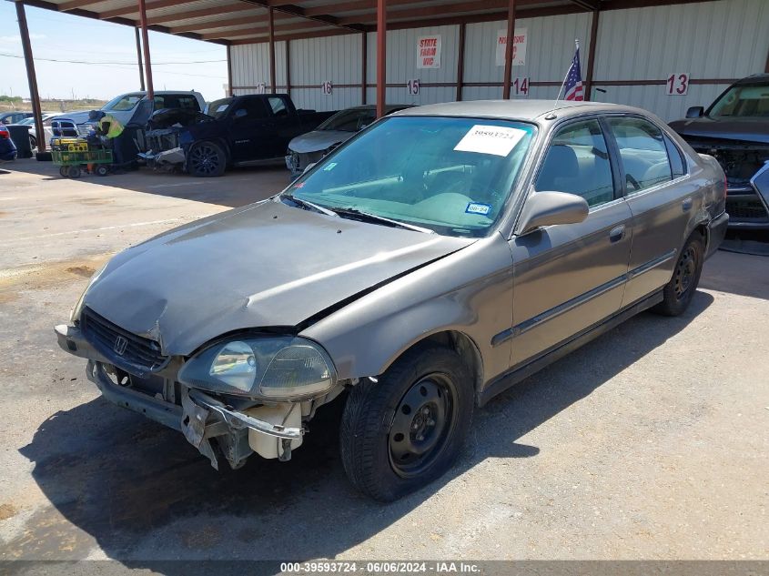 1998 Honda Civic Lx VIN: 1HGEJ6672WL053981 Lot: 39593724