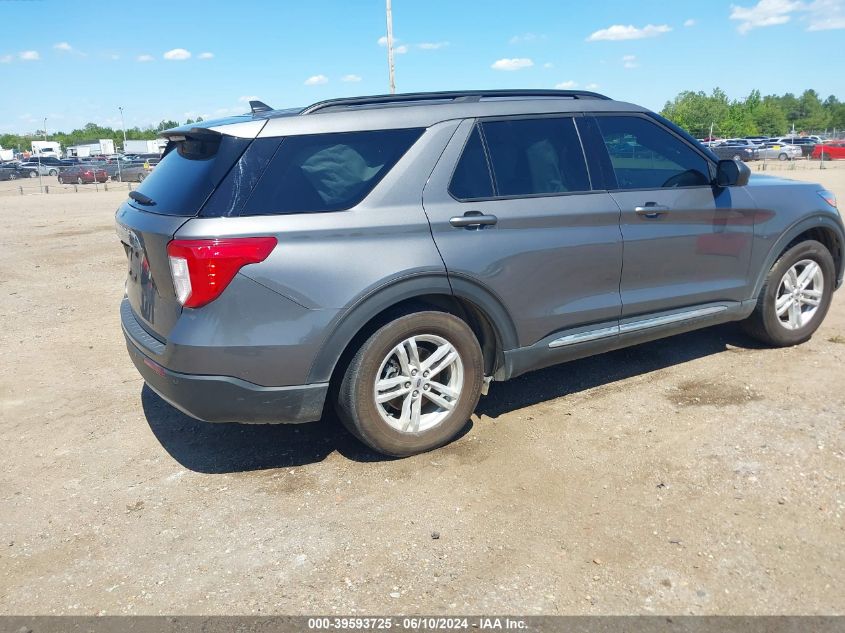 2022 Ford Explorer Xlt VIN: 1FMSK7DH4NGC39394 Lot: 39593725