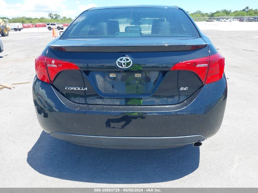 2018 Toyota Corolla Se VIN: 5YFBURHE8JP753431 Lot: 39593729