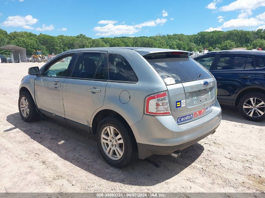 2007 Ford Edge Sel VIN: 2FMDK38C07BB11213 Lot: 39593731