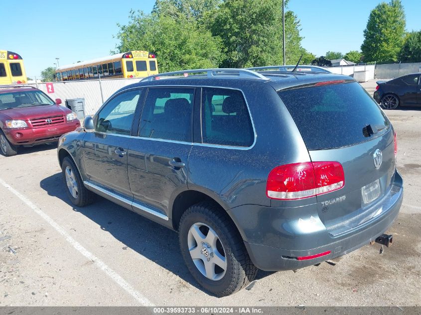 2007 Volkswagen Touareg V6 VIN: WVGZE77L67D002450 Lot: 39593733