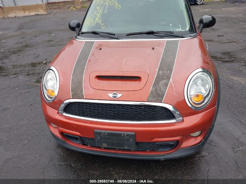 2012 Mini Cooper S VIN: WMWSV3C5XCT386624 Lot: 39593740
