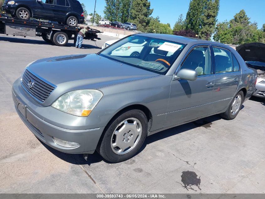 2002 Lexus Ls 430 VIN: JTHBN30F420060462 Lot: 39593743