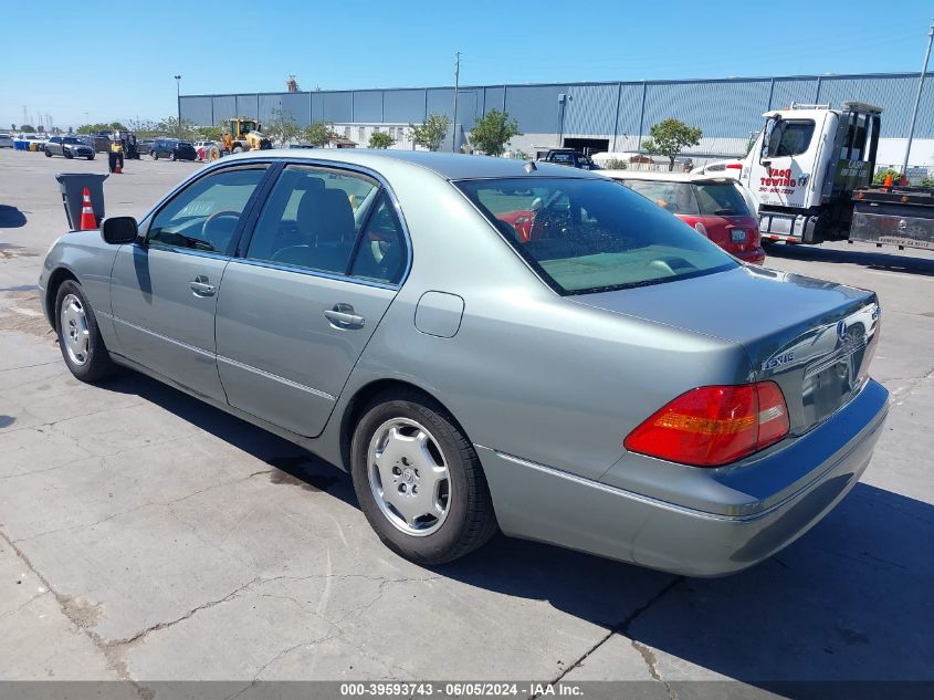 2002 Lexus Ls 430 VIN: JTHBN30F420060462 Lot: 39593743