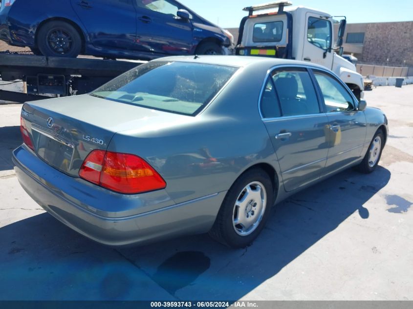 2002 Lexus Ls 430 VIN: JTHBN30F420060462 Lot: 39593743