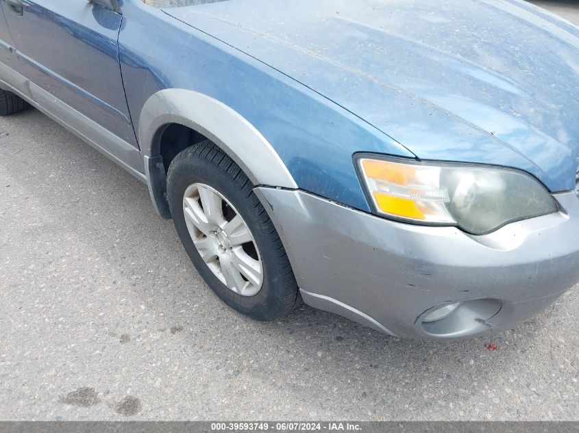 2005 Subaru Outback 2.5I VIN: 4S4BP61C957353721 Lot: 39593749