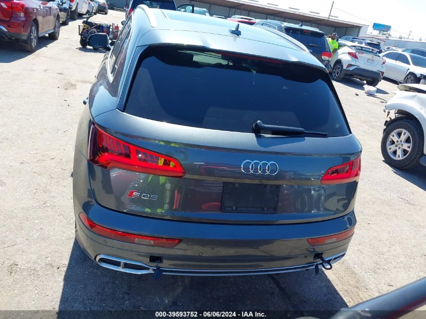 2018 Audi Sq5 3.0T Premium Plus VIN: WA1A4AFY5J2233514 Lot: 39593752