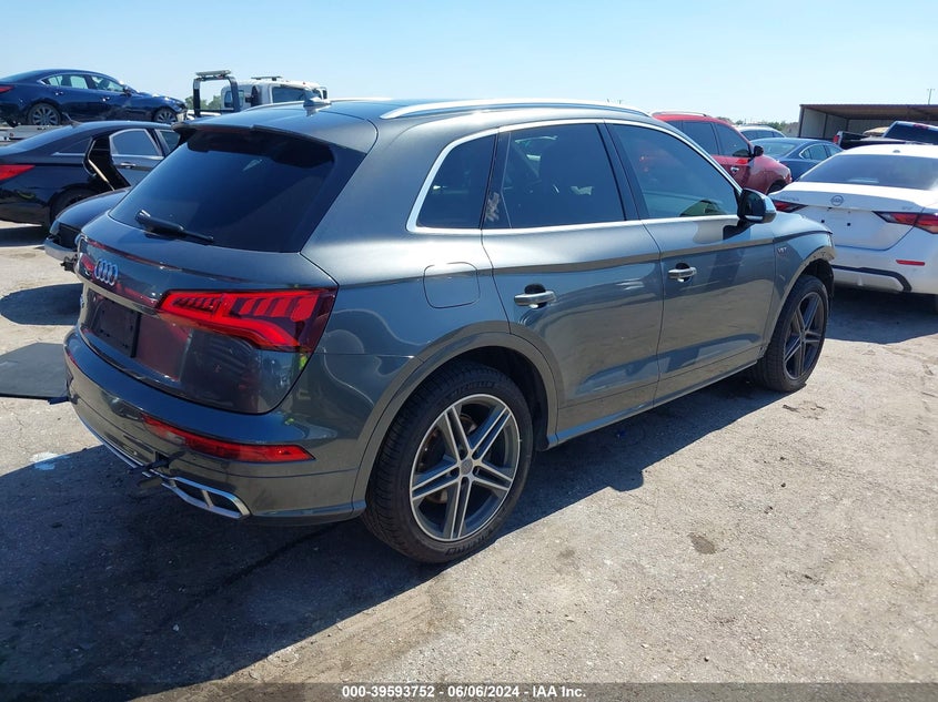 2018 Audi Sq5 3.0T Premium Plus VIN: WA1A4AFY5J2233514 Lot: 39593752