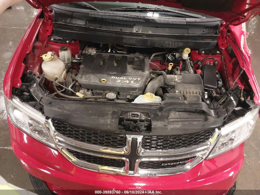 2013 Dodge Journey Se VIN: 3C4PDCAB8DT557462 Lot: 39593760