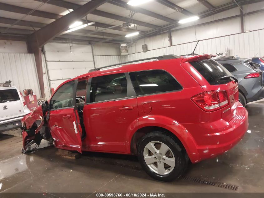 2013 Dodge Journey Se VIN: 3C4PDCAB8DT557462 Lot: 39593760