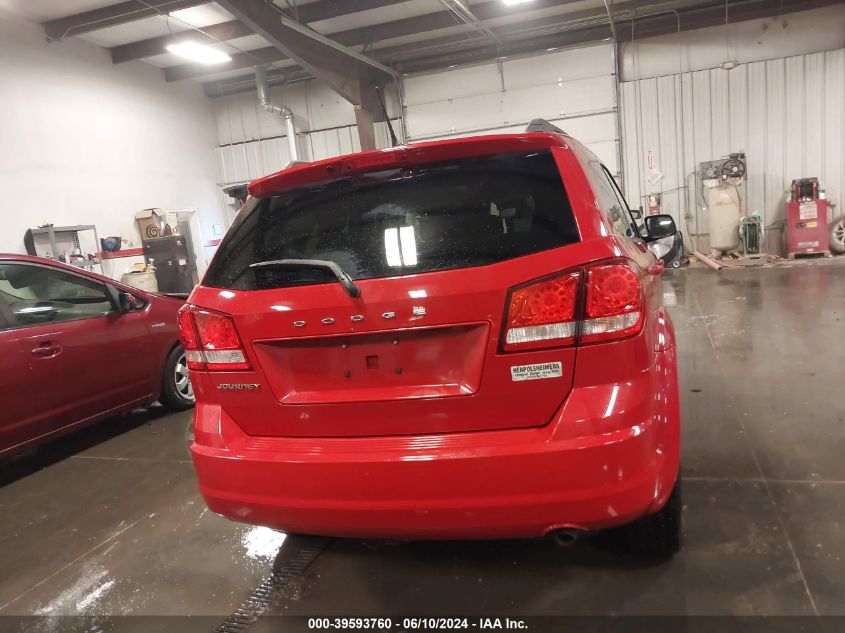 2013 Dodge Journey Se VIN: 3C4PDCAB8DT557462 Lot: 39593760