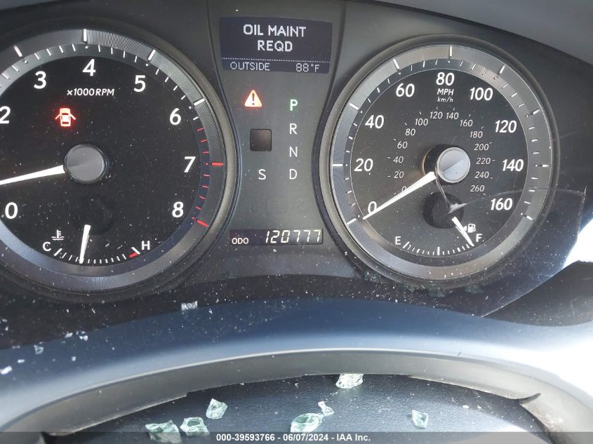 2008 Lexus Es 350 VIN: JTHBJ46G082241122 Lot: 39593766