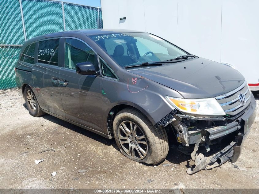 2013 Honda Odyssey Ex VIN: 5FNRL5H42DB091802 Lot: 39593786