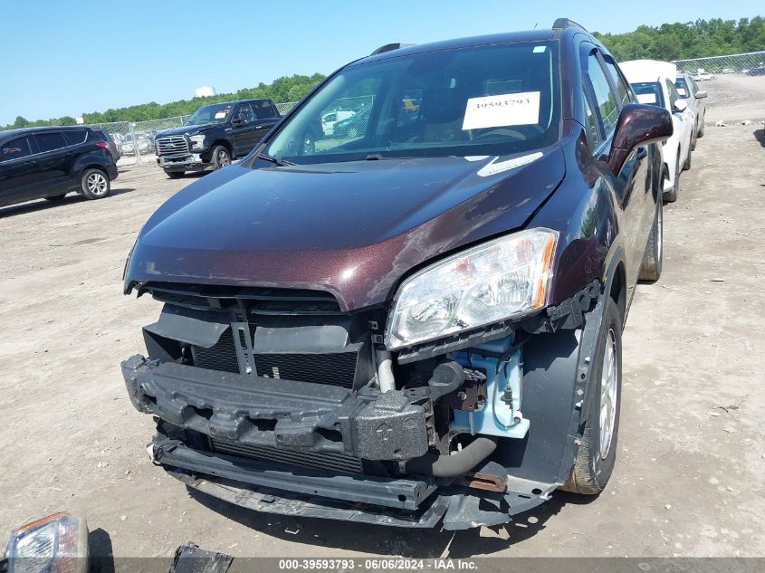 2016 Chevrolet Trax Lt VIN: KL7CJPSB1GB527199 Lot: 39593793