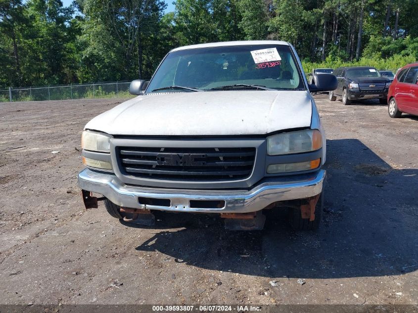 2005 GMC Sierra 1500 Work Truck VIN: 1GTEC14TX5Z267561 Lot: 39593807