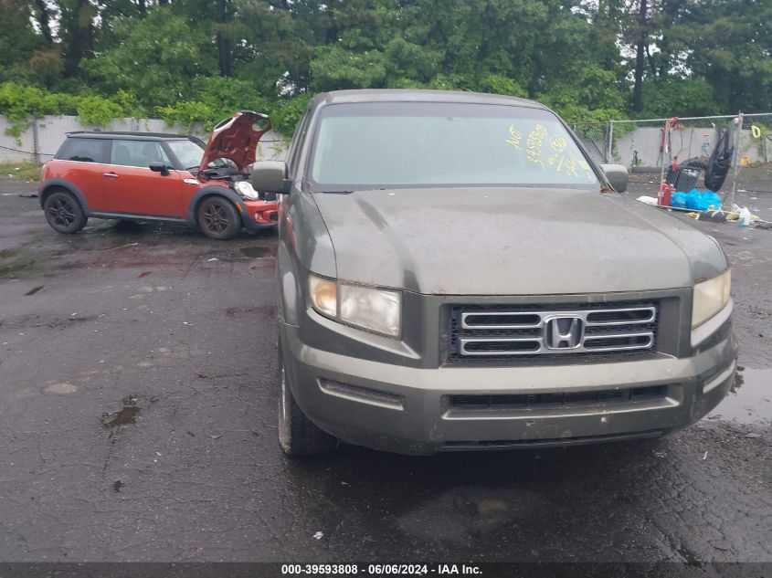 2006 Honda Ridgeline Rts VIN: 2HJYK16486H517060 Lot: 39593808