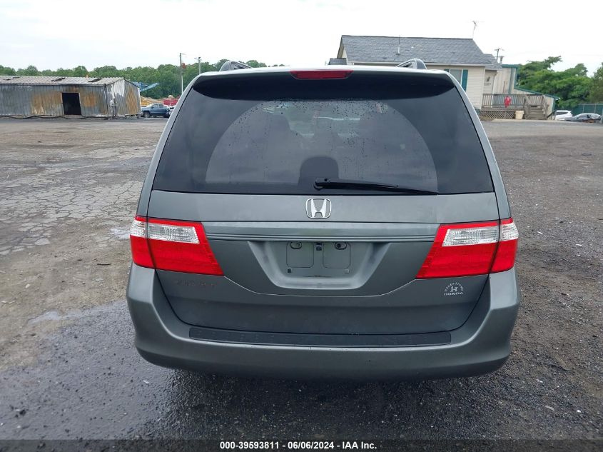 2007 Honda Odyssey Ex-L VIN: 5FNRL38617B086472 Lot: 39593811