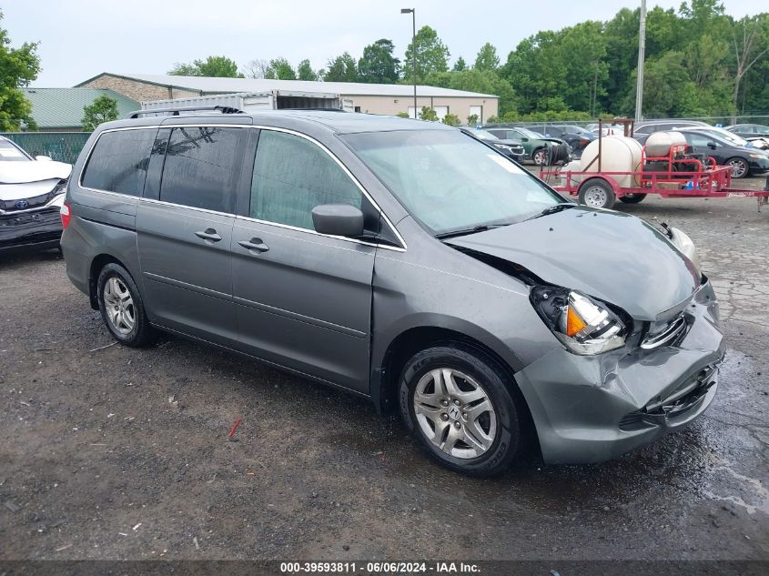 2007 Honda Odyssey Ex-L VIN: 5FNRL38617B086472 Lot: 39593811