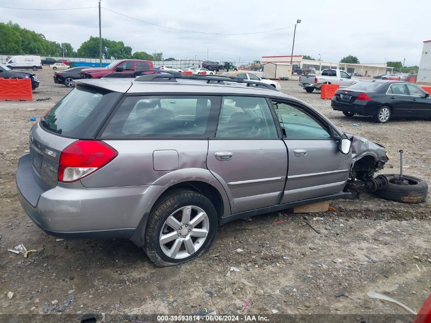 2008 Subaru Outback 2.5I Limited/2.5I Limited L.l. Bean Edition VIN: 4S4BP62C887337903 Lot: 39593814