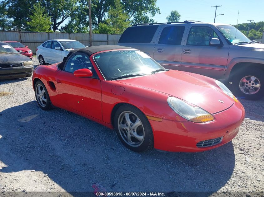 1998 Porsche Boxster VIN: WP0CA2985WU622254 Lot: 39593815