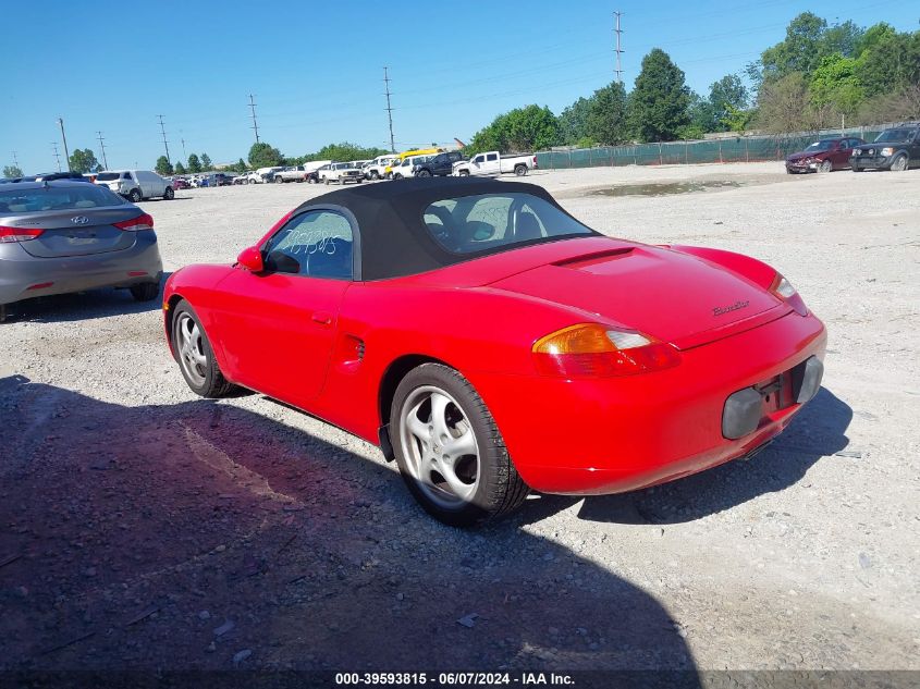 1998 Porsche Boxster VIN: WP0CA2985WU622254 Lot: 39593815