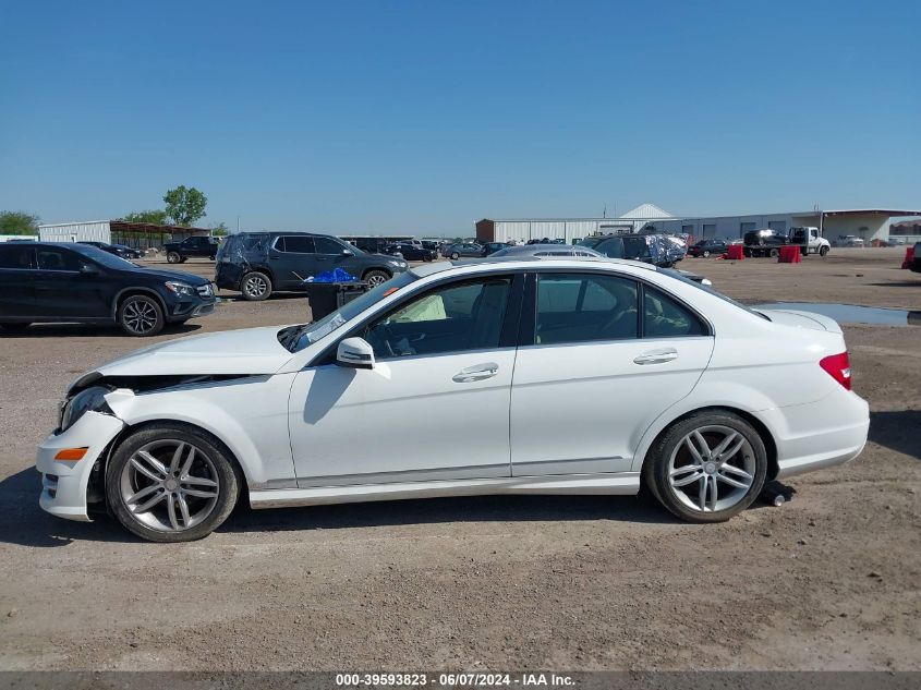 2013 Mercedes-Benz C 250 Luxury/Sport VIN: WDDGF4HB1DR272283 Lot: 39593823