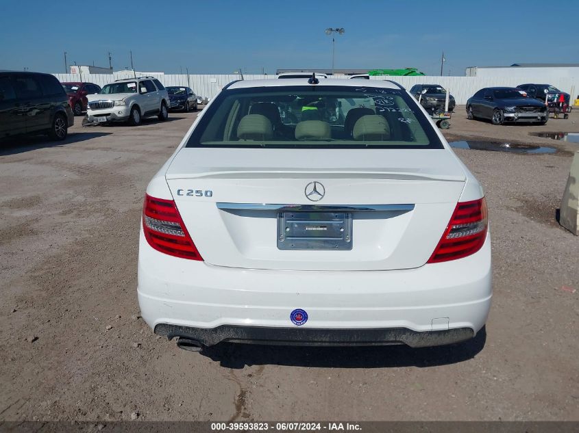 2013 Mercedes-Benz C 250 Luxury/Sport VIN: WDDGF4HB1DR272283 Lot: 39593823