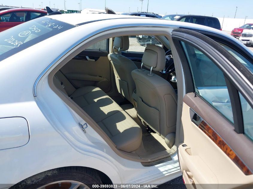 2013 Mercedes-Benz C 250 Luxury/Sport VIN: WDDGF4HB1DR272283 Lot: 39593823