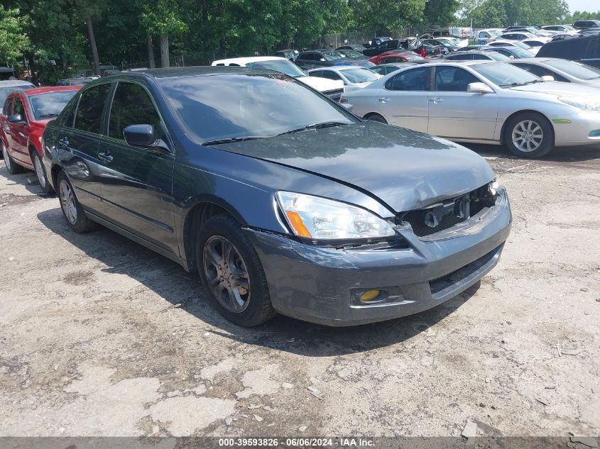 2006 Honda Accord 2.4 Se VIN: 1HGCM56316A070580 Lot: 39593826