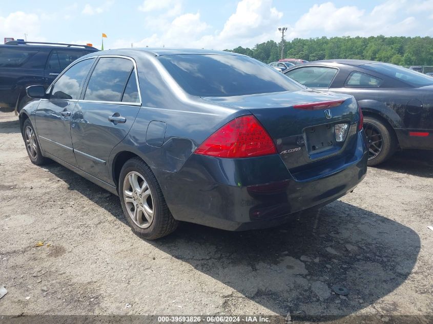 2006 Honda Accord 2.4 Se VIN: 1HGCM56316A070580 Lot: 39593826