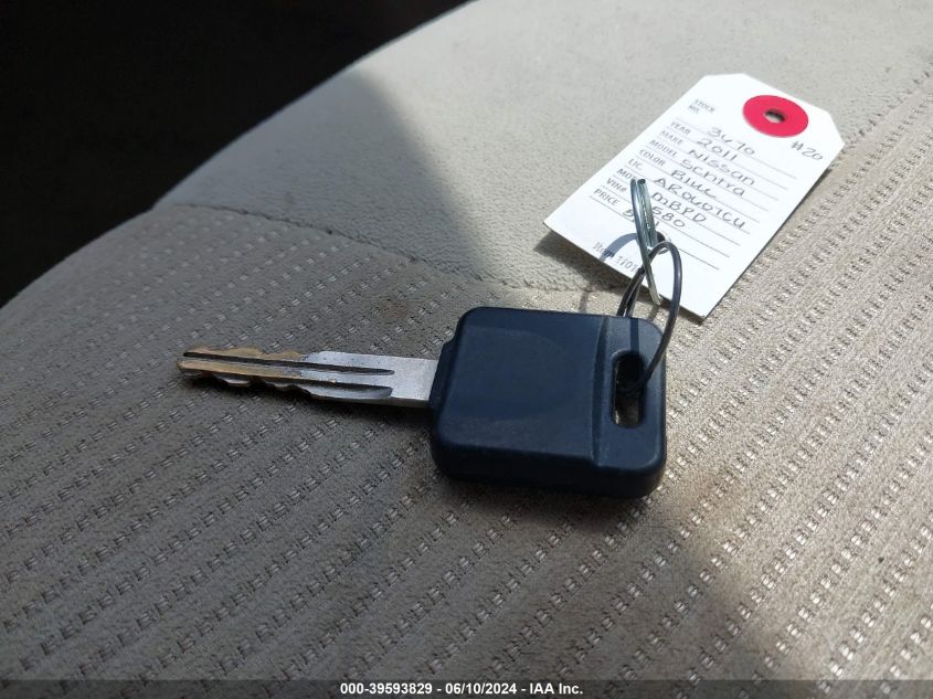 2011 Nissan Sentra 2.0S VIN: 3N1AB6AP9BL716580 Lot: 39593829